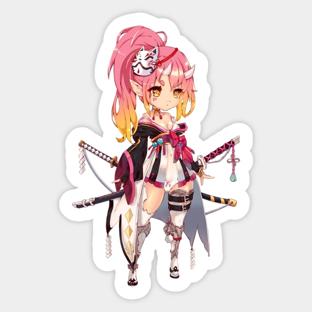 Maou Loli Sticker by H-Battousai